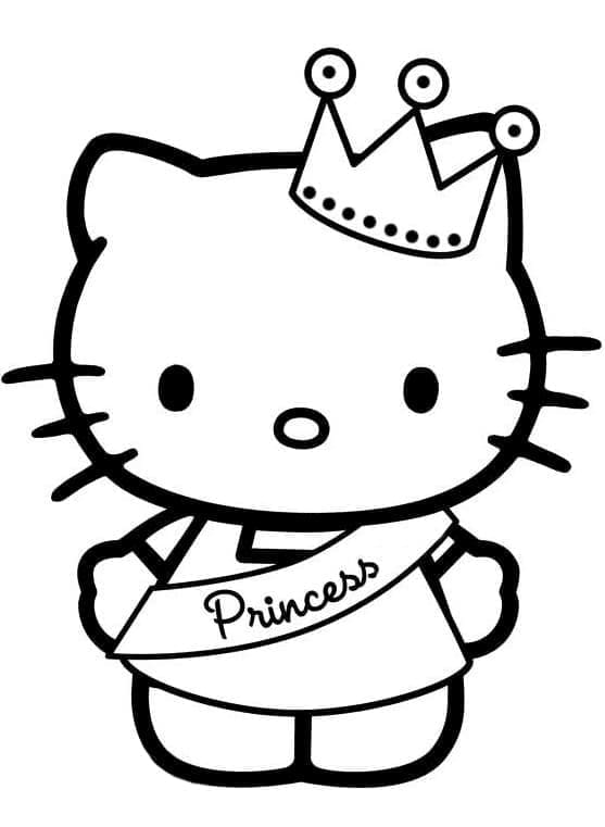 Eenvoudige Hello Kitty
