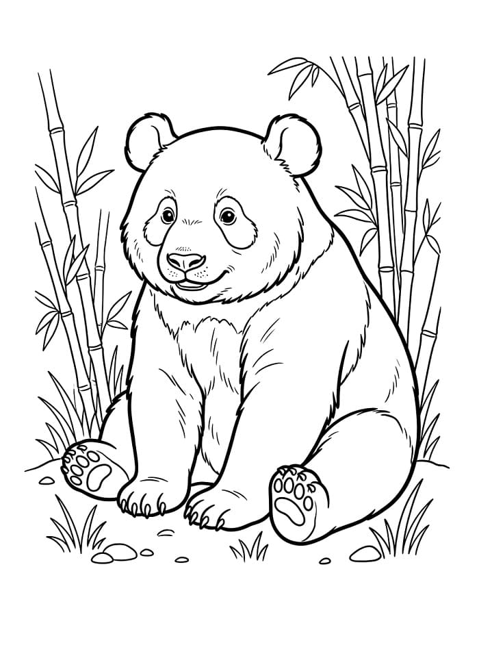Eenvoudige Panda