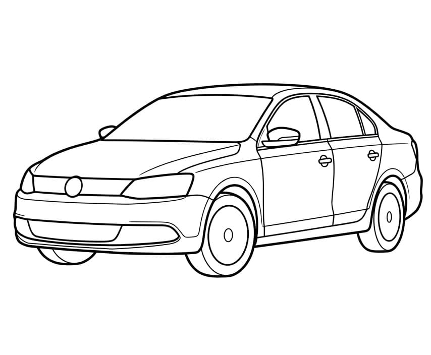 Eenvoudige Volkswagen