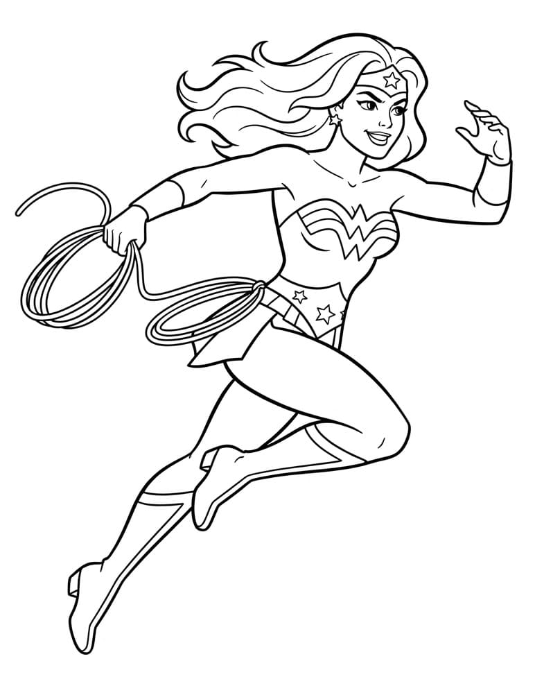 Eenvoudige Wonder Woman