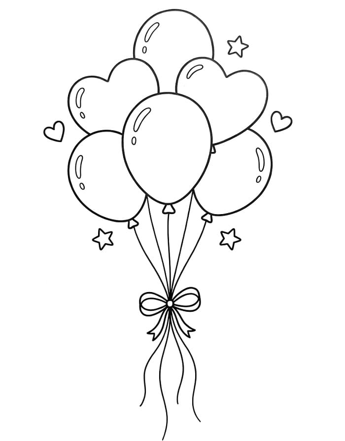 Eenvoudige ballonnen