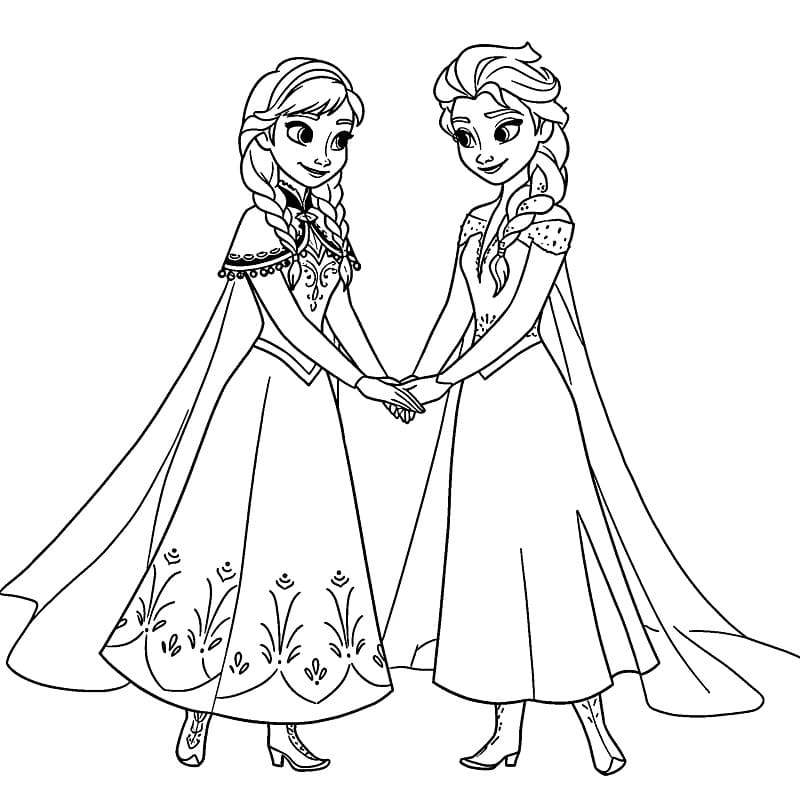 Elsa en Anna gratis