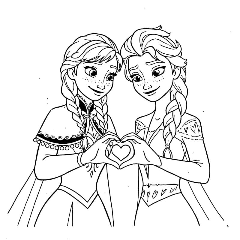 Elsa en Anna kosteloos