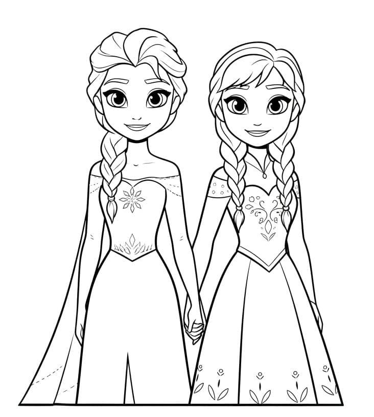 Elsa en Anna voor kinderen