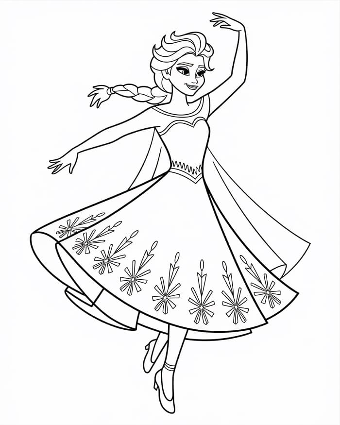 Elsa in Frozen