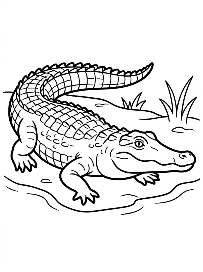 Extra Schattige Krokodil