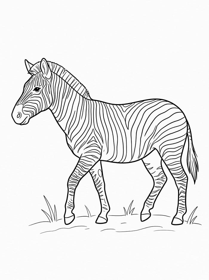 Extra Schattige Zebra