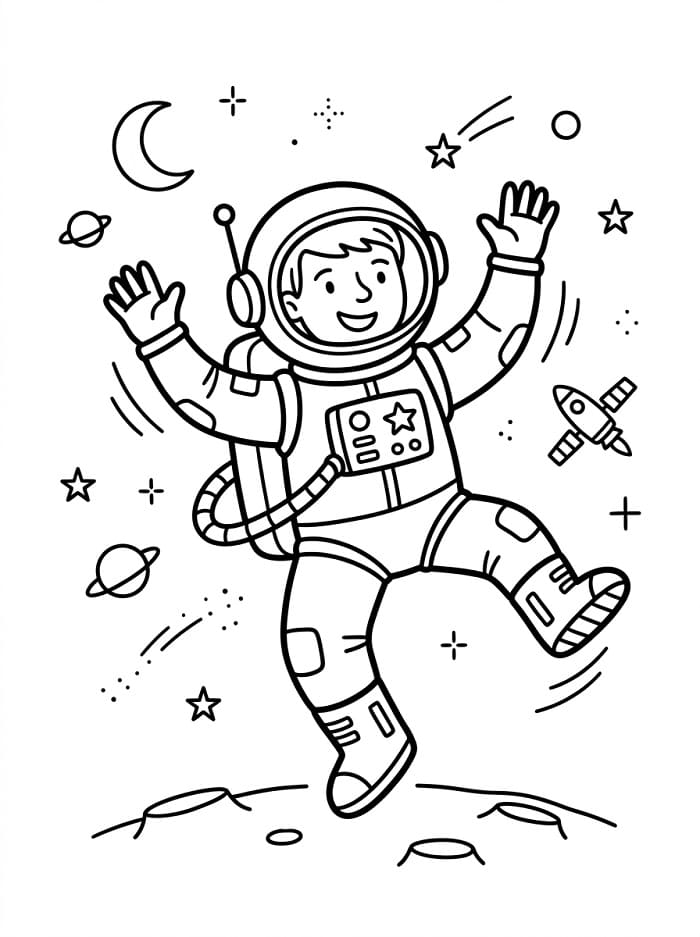 Fabelachtige astronaut