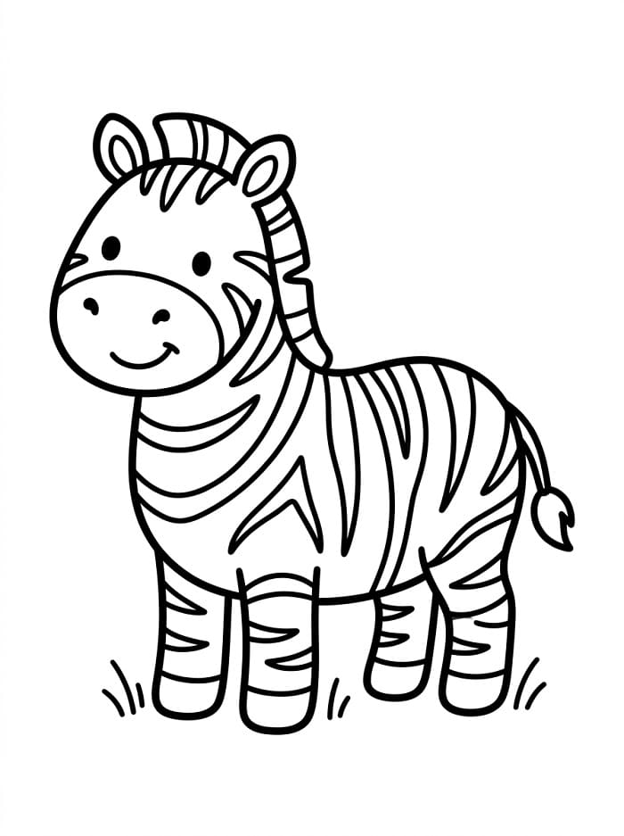 Fantastische Zebra