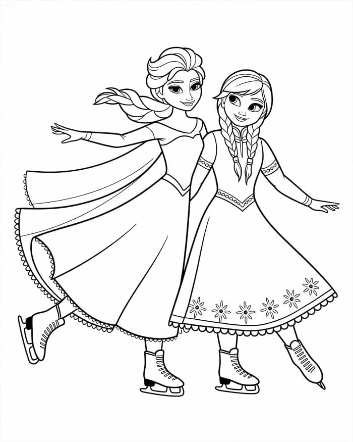 Frozen Elsa en Anna