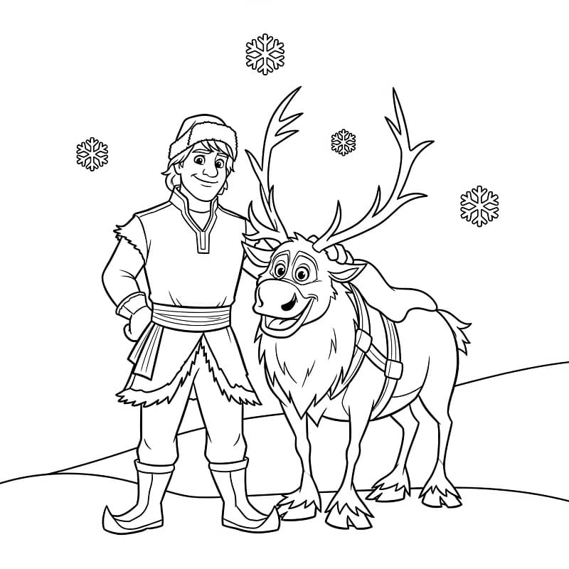 Frozen personages