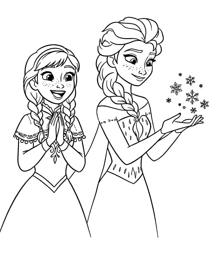 Frozen printen