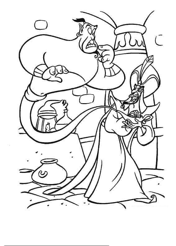 Geanimeerde Aladdin