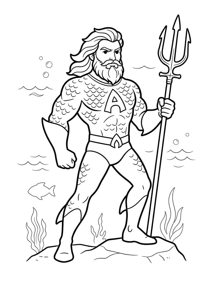 Geanimeerde Aquaman