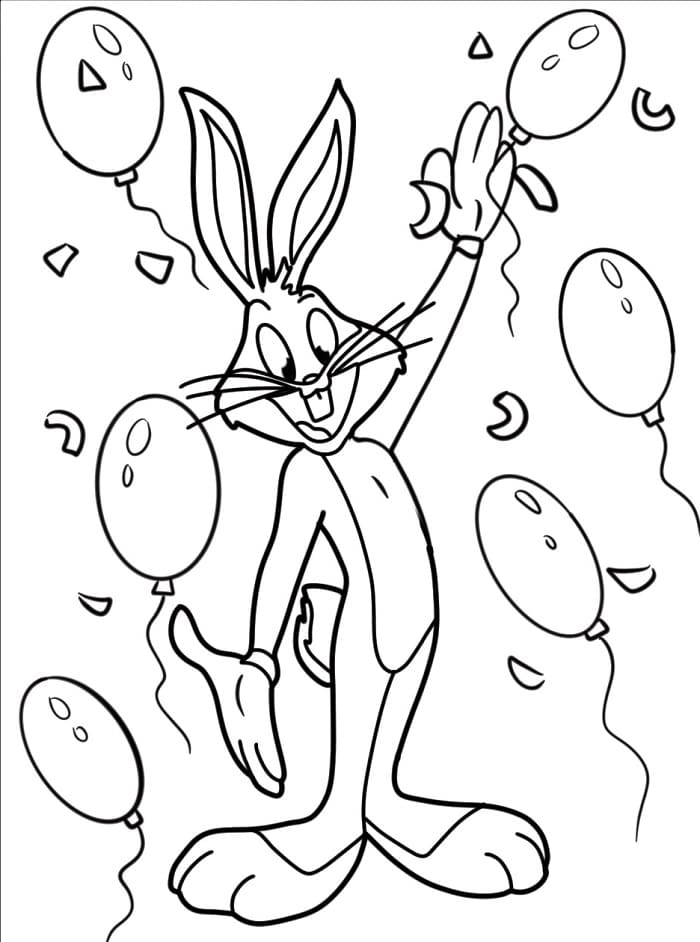Geanimeerde Bugs Bunny
