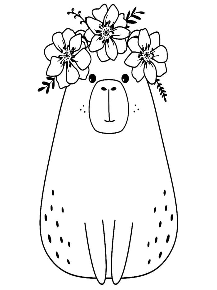 Geanimeerde Capibara