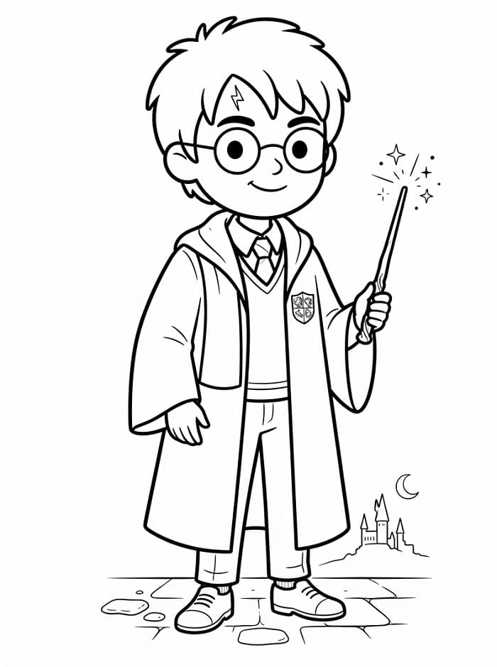 Geanimeerde Harry Potter