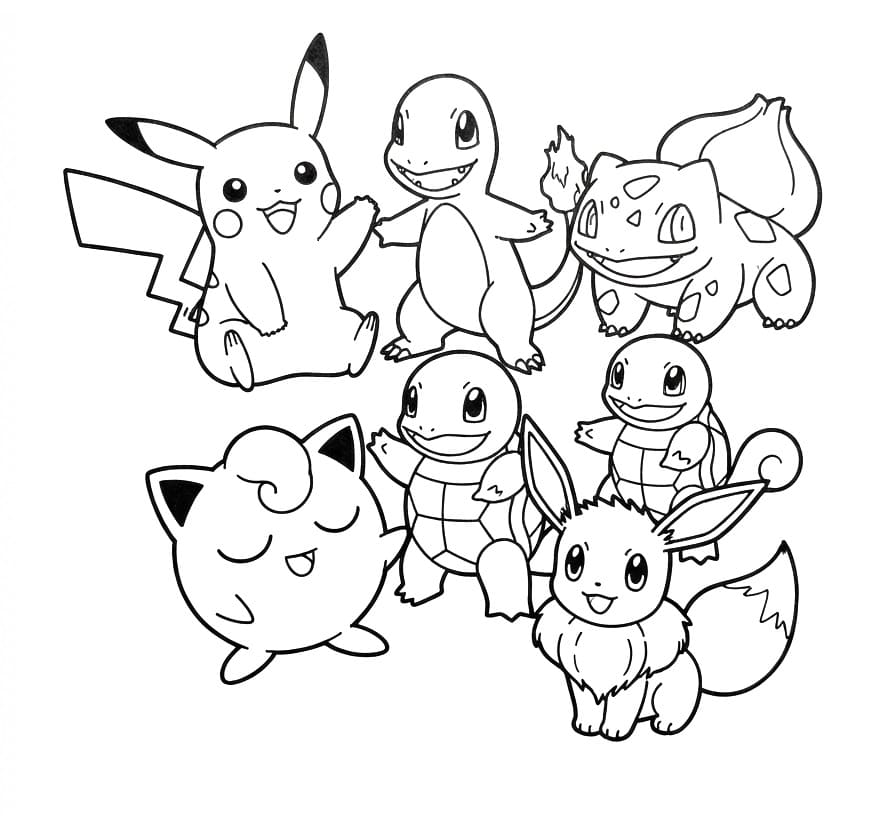 Geanimeerde Pokémon