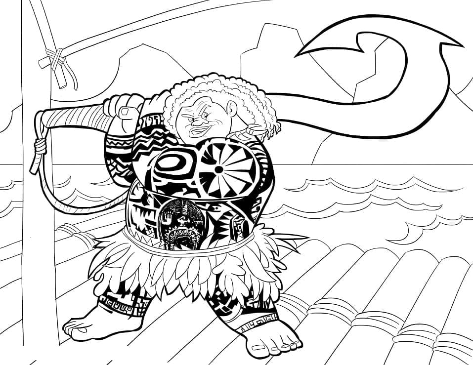 Geanimeerde Vaiana