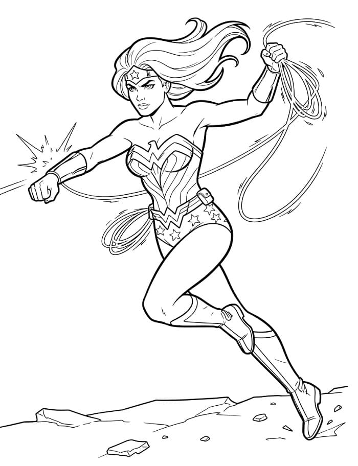 Gemakkelijke Wonder Woman