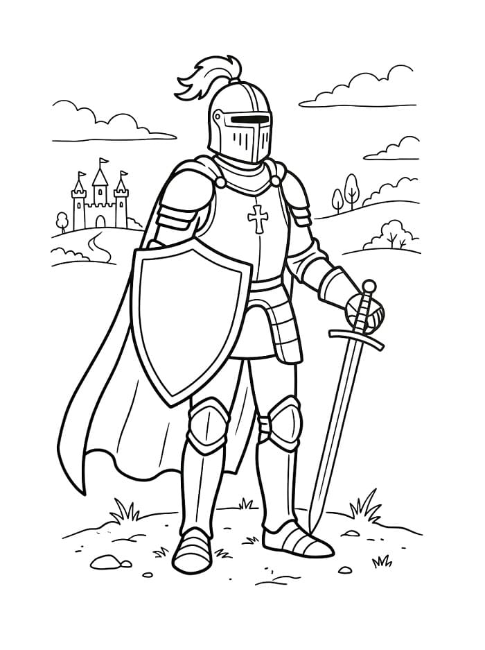 Geweldige ridder