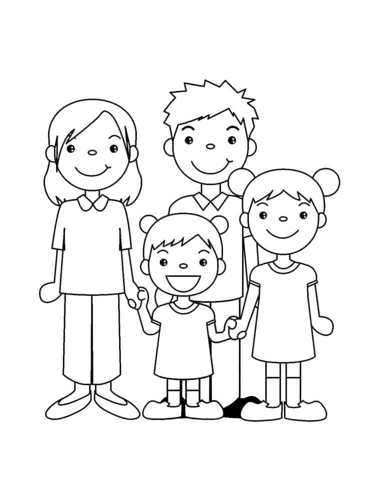 Gezin voor kinderen