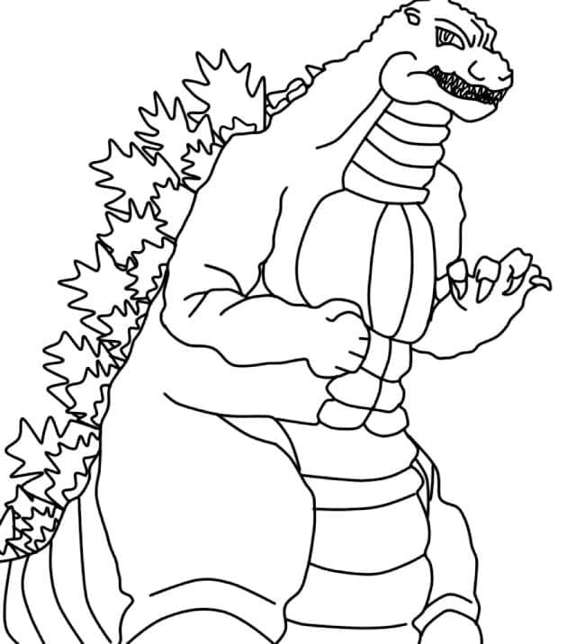 Godzilla gratis afbeelding