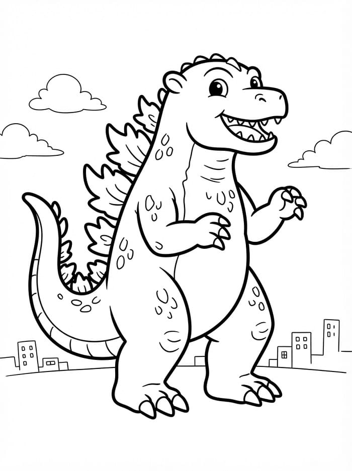 Godzilla printen