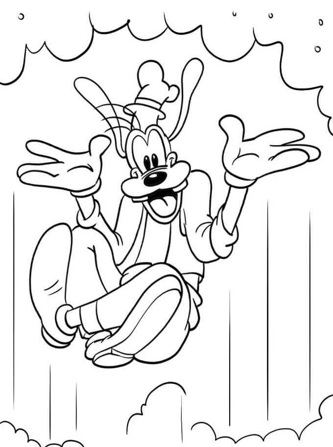 Goofy gratis te printen