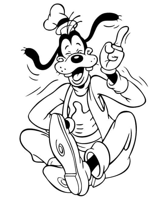 Goofy in Disney