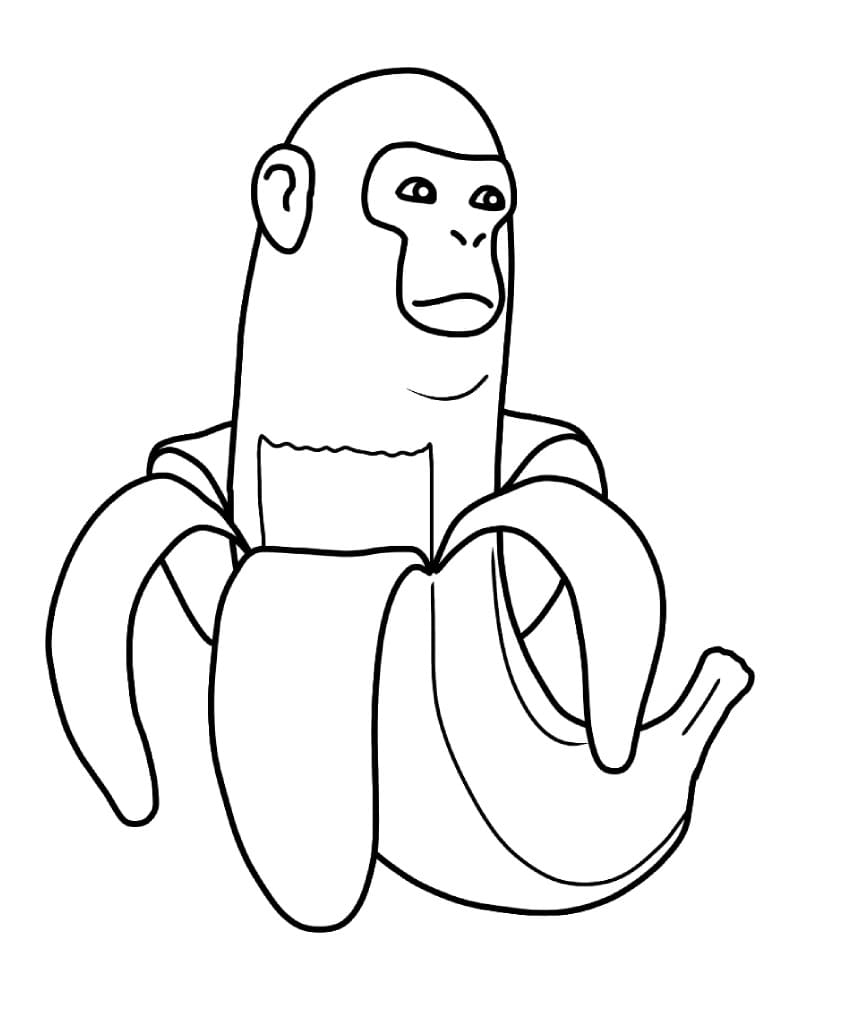Grappige Chimpanzini Bananini