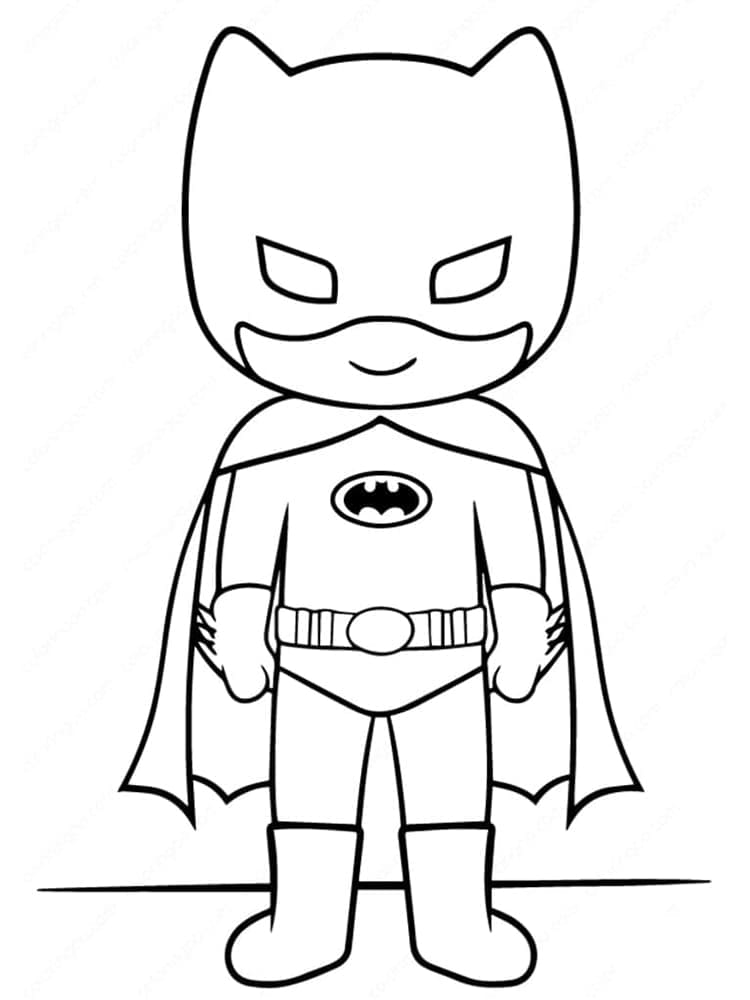 Gratis Batman printbaar