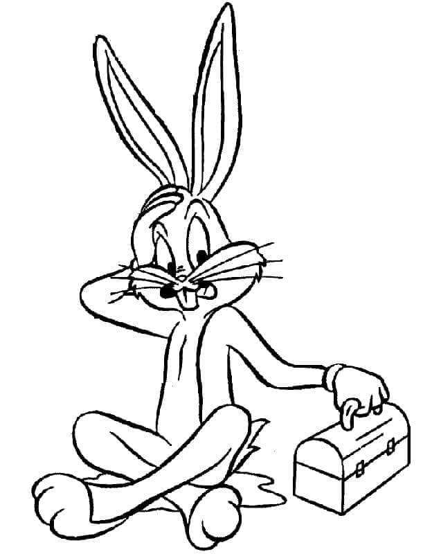 Gratis Bugs Bunny om af te Drukken