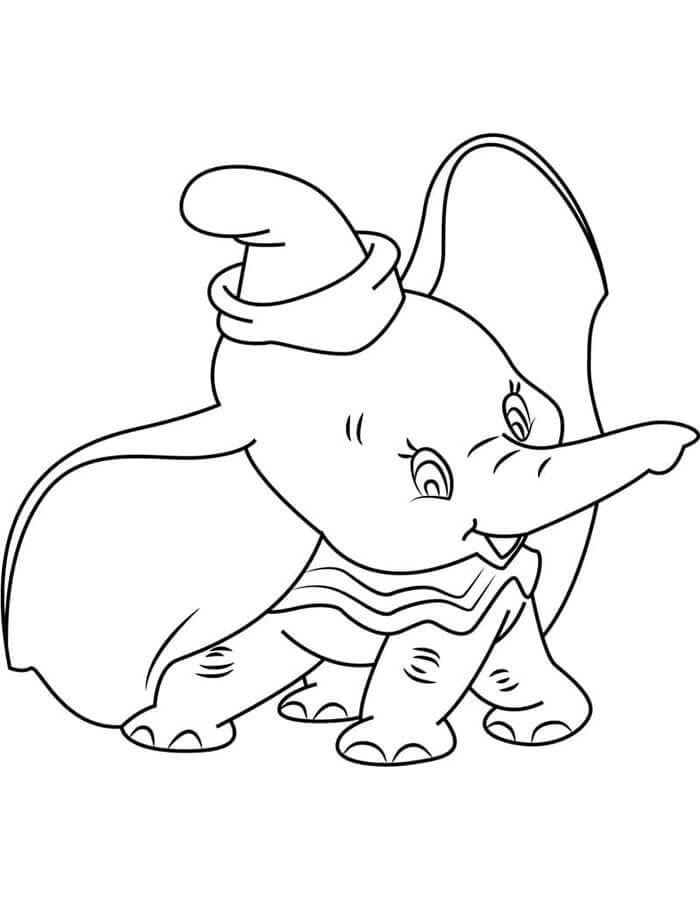 Gratis Dumbo om af te Drukken