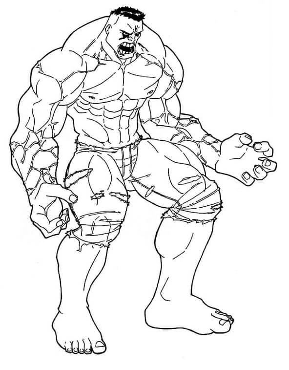 Gratis Hulk printbaar