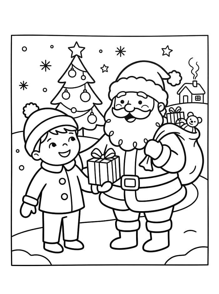Gratis Kerstman voor kinderen