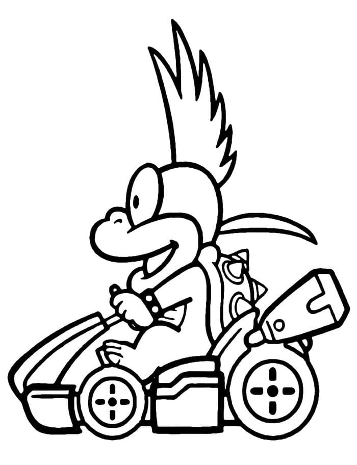 Gratis Mario Kart om te printen