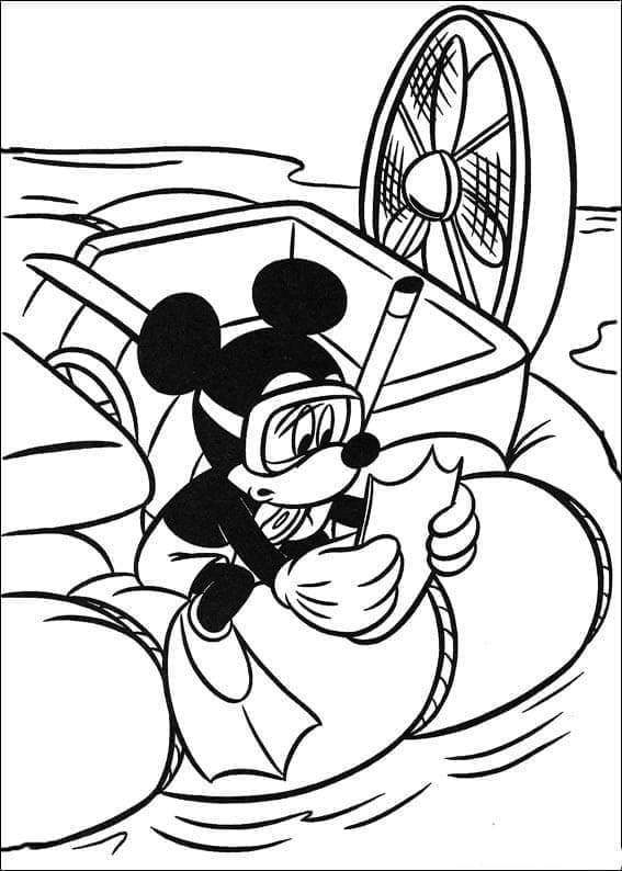 Gratis Mickey Mouse om af te Drukken