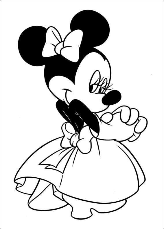 Gratis Minnie Mouse voor kids