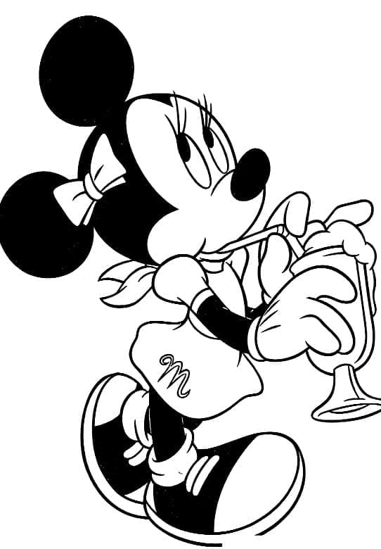 Gratis Minnie Mouse voor kinderen