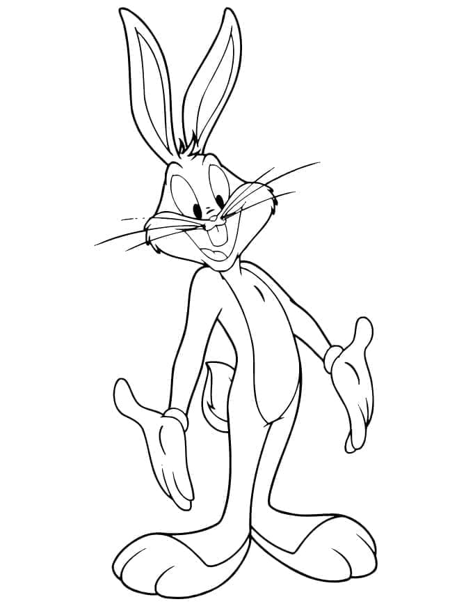 Gratis Printbare Bugs Bunny