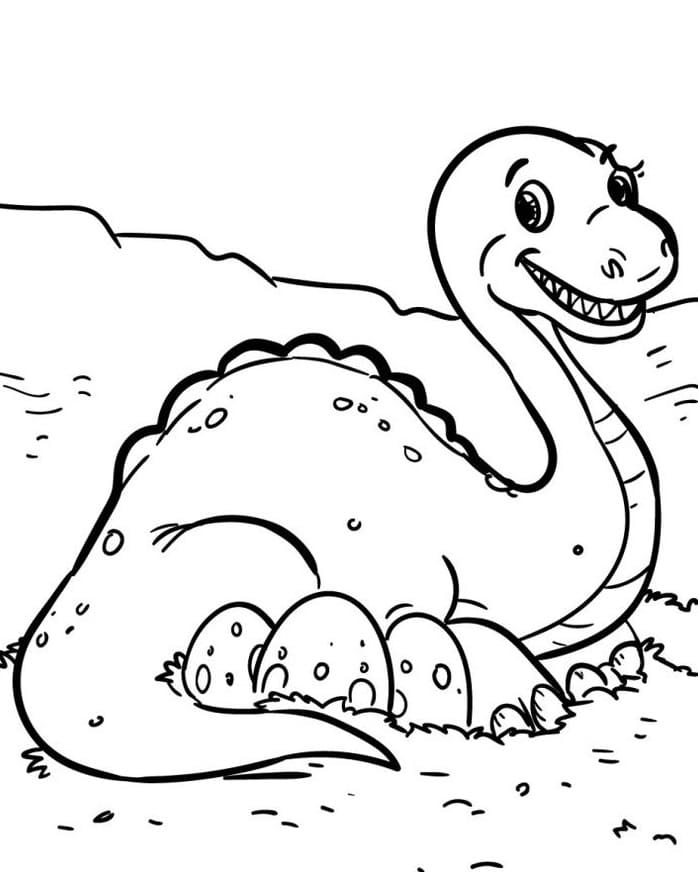 Gratis Printbare Dinosaurus