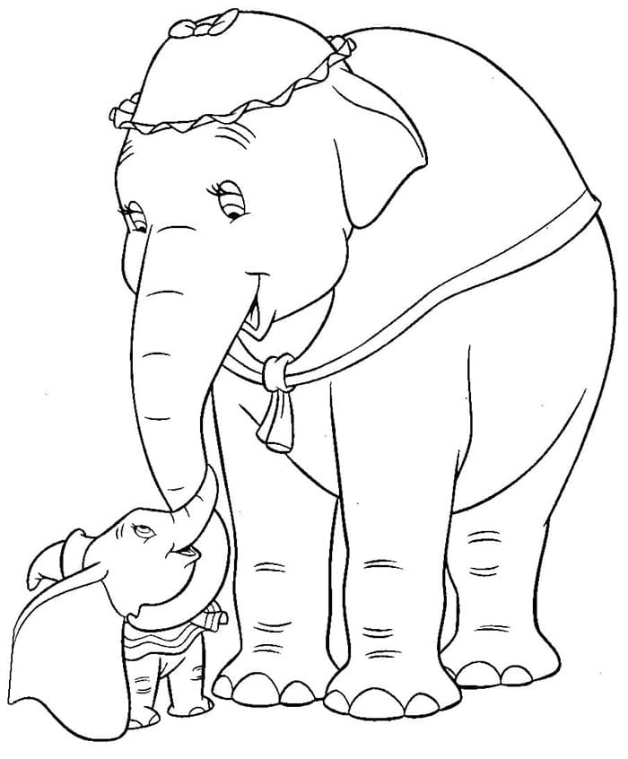 Gratis Printbare Dumbo