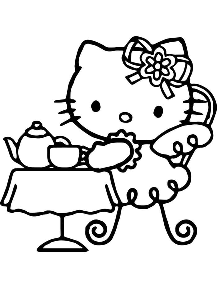Gratis Printbare Hello Kitty