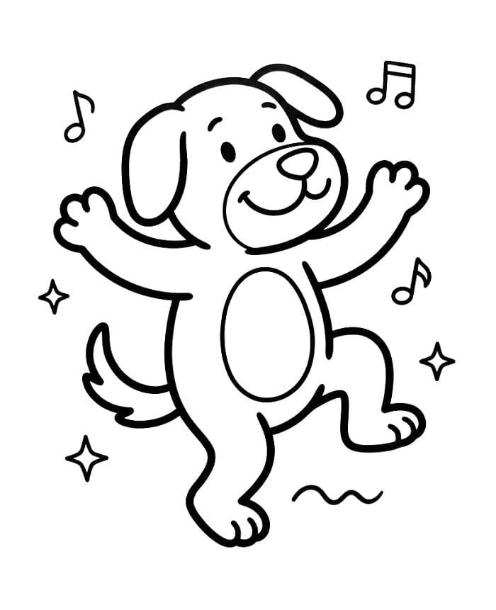 Gratis Printbare Hond