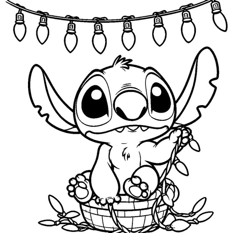 Gratis Printbare Lilo en Stitch