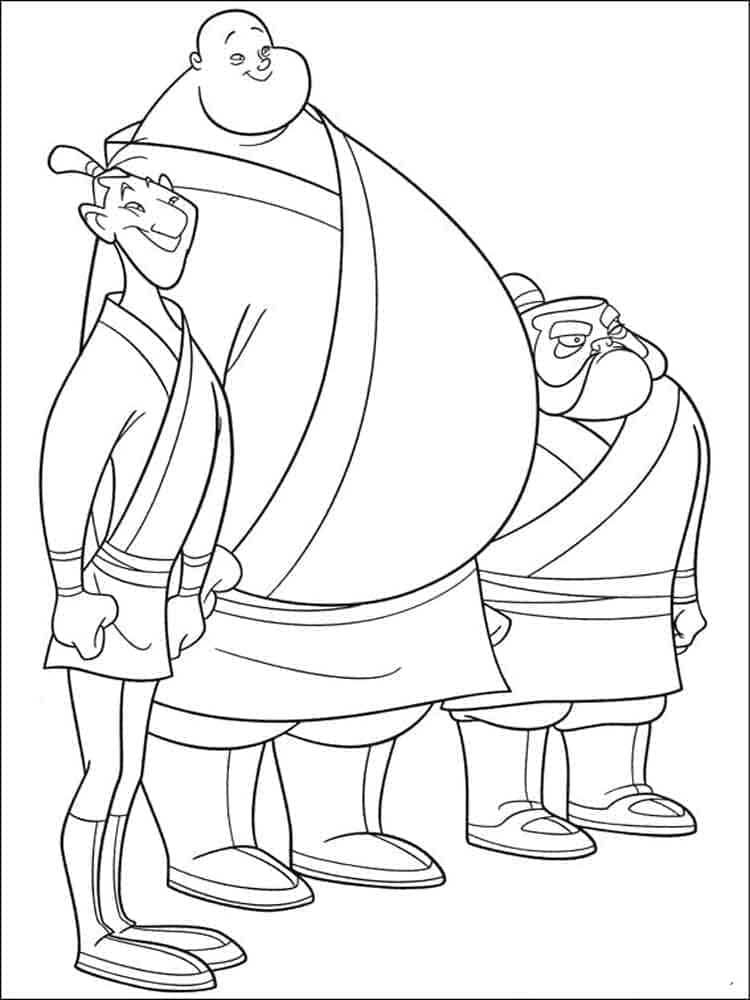Gratis Printbare Mulan