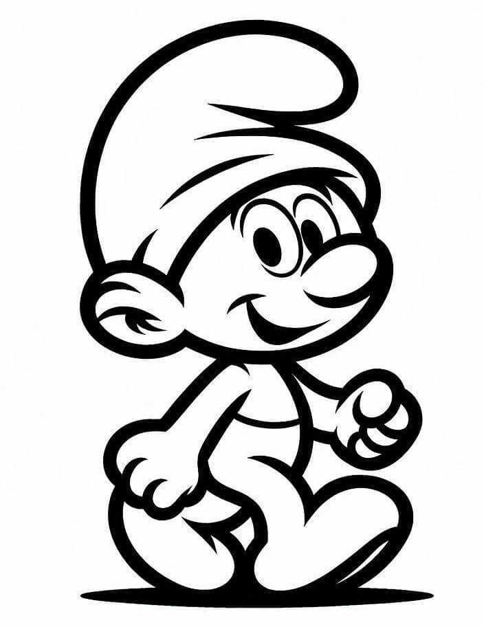 Gratis Smurfen printbaar