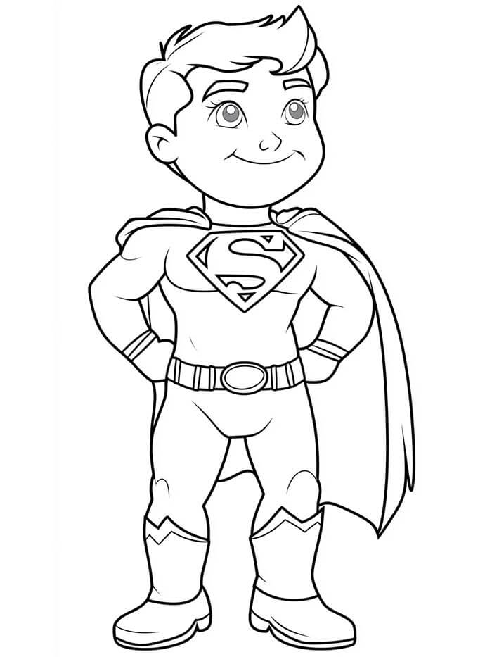 Gratis Superman printbaar