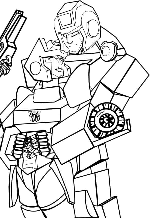 Gratis Transformers printbaar
